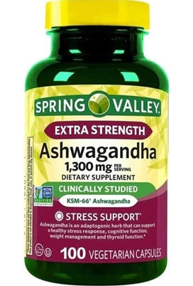 Spring Valley 1300 Mg 100 Tablet Ashwaganha