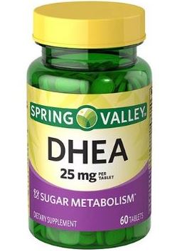 Spring Valley Dhea 25 Mg 60 Tablet