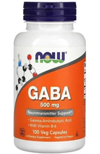 Now Gaba 500 Mg 100 Vegan Kapsül